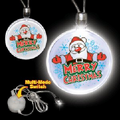 Light Up LED Merry Christmas Pendant